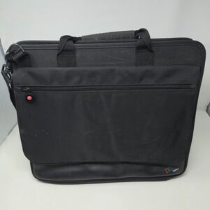 IBM Thinkpad 16" Laptop Black Nylon Carrying Case Bag W/ Shoulder Strap